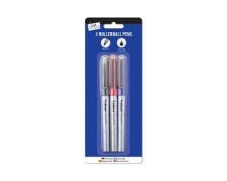 3 Rollerball Pens