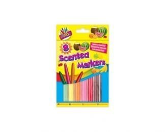 8 Scented Thick Jumbo Markers
