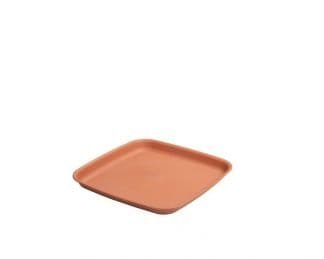 Vista 42Cm Square Tray Terracotta