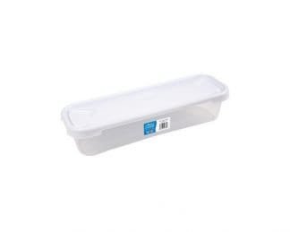 Cuisine 1.2L Long Rectangular Food Box And Lid