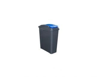 Recycle It 25L Slimline Bin And Lid Graphite-1