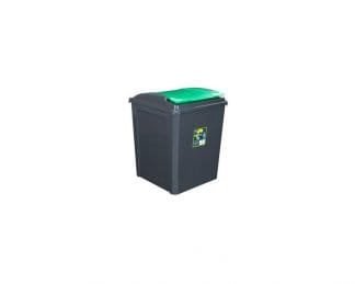 Recycle It 50L Bin And Lid Graphite-2
