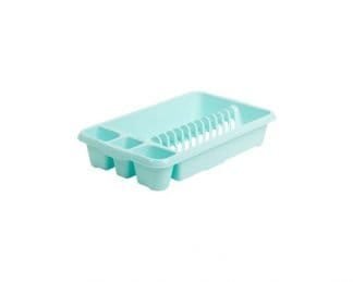 Casa Medium Dish Drainer Duck Egg Blue