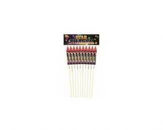Star Chaser Rocket 10Pc