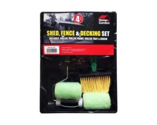 Shed Fence And Decking Set