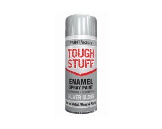 Enamel Paint Silver Gloss 400Ml