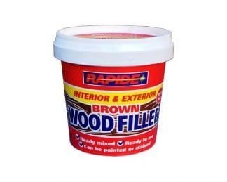 Brown Wood Filler Tub 500G