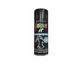 Colour It - Flat Matt Black 250Ml