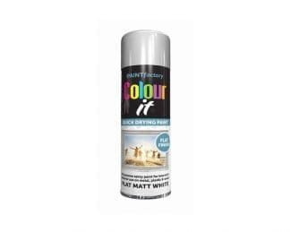 Colour It - Flat Matt White 250Ml