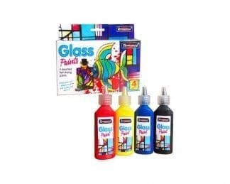 4Pc Glass Paints