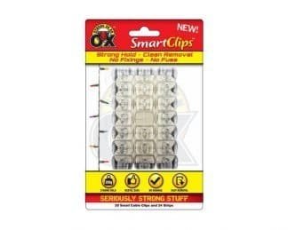 Saao Removable Cable Clip Small. Pack Of 44Pcs