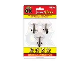Saao Removable 3Pc Cup Hooks