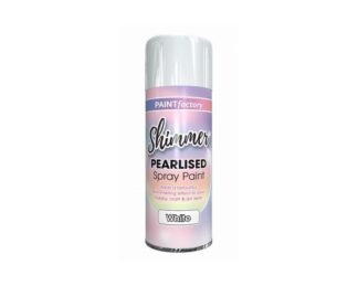Pearlized White Spray Paint 400Ml