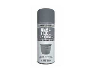 Textured Effect Grey Spray Paint 400Ml