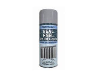 Grey Radiator Iron Effect Spray Paint 400Ml