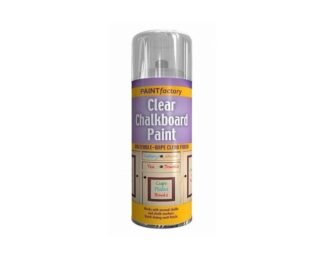 Clear Chalk Board Spray Paint 400Ml