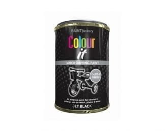 Black Gloss Tinned Paint 300Ml