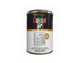 White Matt Tinned Paint 300Ml