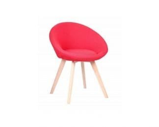 Bath Fabric Chair - Red