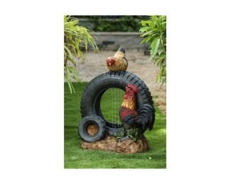 Rooster on Tyre Fountain