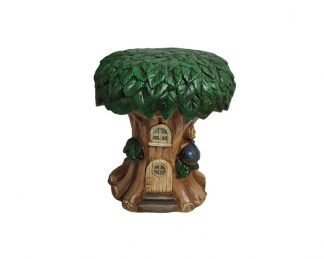 Dark Green Garden Stool