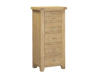 Hartford Natural Tall Chest 5 Drawers