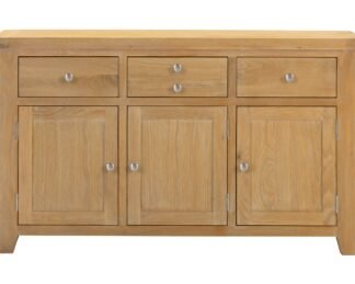 Hartford Natural 3 Doors 3 Drawers Sideboard