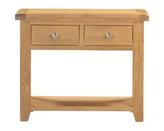 Hartford Natural Console Table 2 Drawers