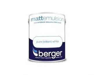 Berger Matt Emulsion Brilliant White 5L