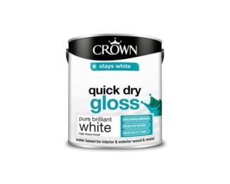 Crown Quick Dry Gloss Pure Brilliant White 2.5L