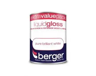 Berger Liquid Gloss Brilliant White 1.25L