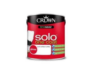 Crown Solo Gloss Pure Brilliant White 2.5L