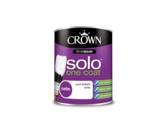 Crown Solo Satin Pure Brilliant White 750Ml