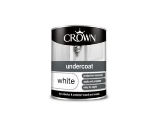 Crown Undercoat Pure Brilliant White 750Ml