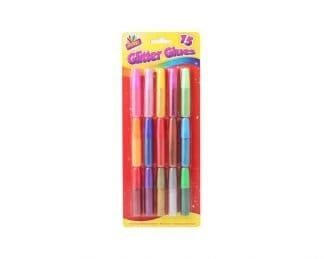 15 Mini Glitter Glue Pens