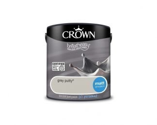 Crown Matt Grey Putty 2.5L