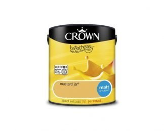 Crown Matt Mustard Jar 2.5L