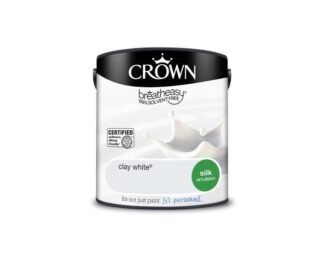 Crown Silk Clay White 2.5L