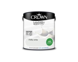 Crownr Silk Emulsion Chalk White 2.5L