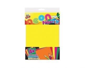 50 Sheets A4 Neon Paper