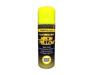 Neon Spray Paint Yellow