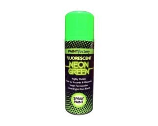 Neon Spray Paint Green