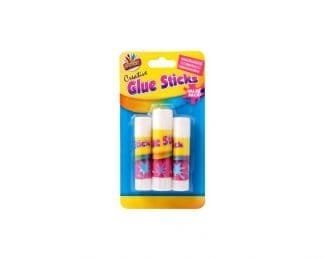 3 Glue Sticks