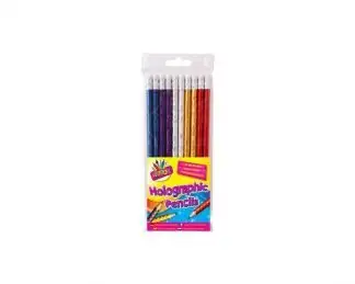 10 Holographic Hb Pencils