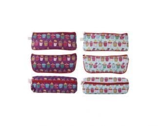 Cup Cakes Design Pencil Case 20Cm
