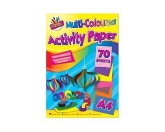 Multi Coloured Pad 70 Sheets