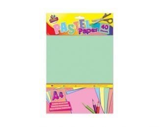 40 Sheets A4 Pastel Paper