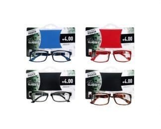 Reading Glasses W/Pouch +4.00