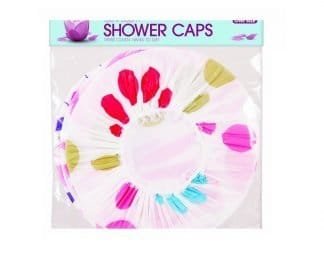 Shower Caps Printed 4Pk