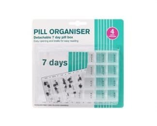 Pill Box Organizer Plastic